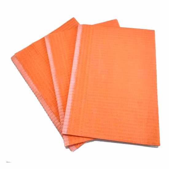 Dental Bibs Disposable 3 Ply Waterproof Patient Bibs Dental Tray Covers, Eyelash Extension Nail Art Tattoo Supplies 13" X 18"